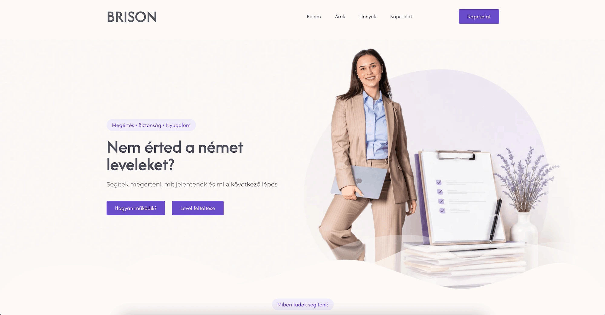 Brison — modernes WordPress-Webdesign mit klarer Markenführung